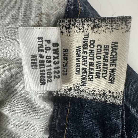 Buckle BKE Jeans Womens 32 Blue Bootcut Wendi Midrise Thick Stitch Casual - Picture 8 of 13